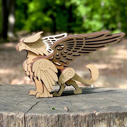 Gryphon – Wooden Fantasy DIY Model Kit