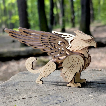 Gryphon – Wooden Fantasy DIY Model Kit
