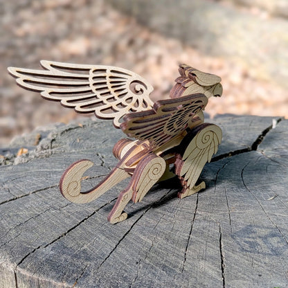 Gryphon – Wooden Fantasy DIY Model Kit