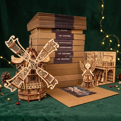 Full Launch Mix - 34 DIY Wooden Miniature Kits