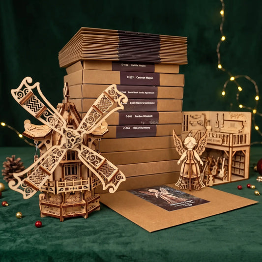 Full Launch Mix - 34 DIY Wooden Miniature Kits