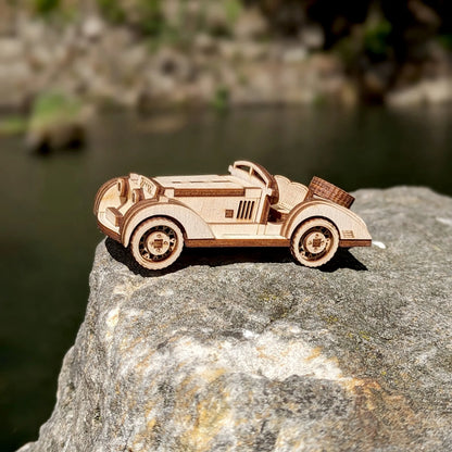 Sport Car - DIY Wooden Miniature Car Kit