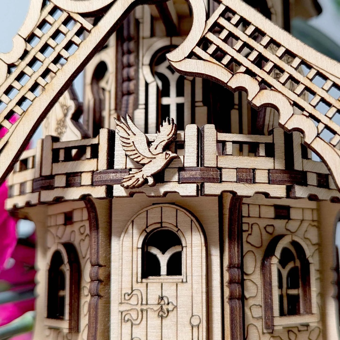 The Mill Of Harmony - Wooden Mini Windmill Model