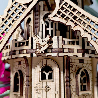 The Mill Of Harmony - Wooden Mini Windmill Model